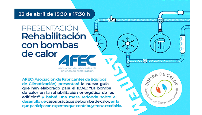 Jornada técnica sobre la rehabilitación con bombas de calor organizada por ASINEM