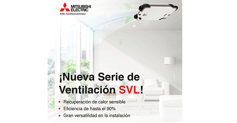 Mitsubishi Electric recibe la Certificación PassivHaus por su recuperador de calor sensible (Serie SVL)