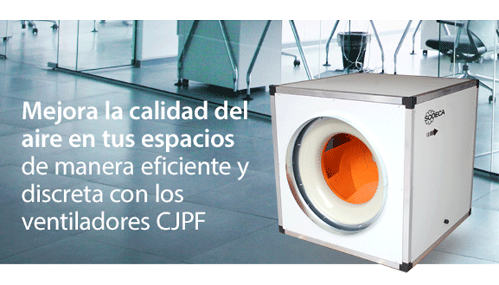 Mejore la calidad del aire interior de manera eficiente con las soluciones Plug Fan de Sodeca