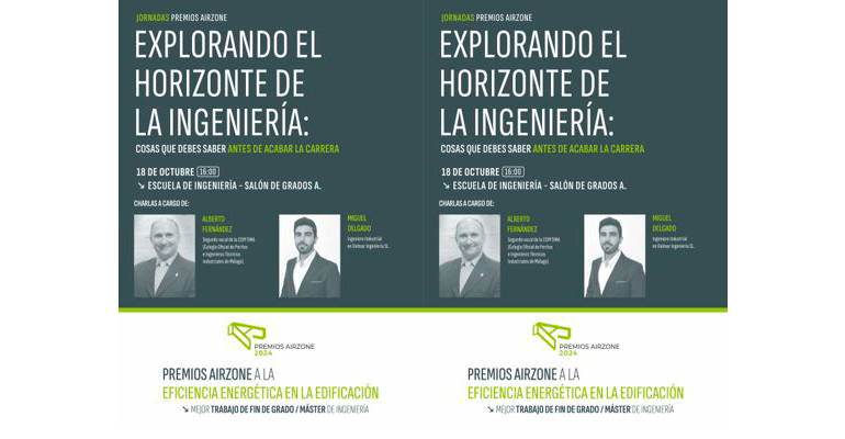 Arquitectos e ingenieros de prestigio promocionan los premios Airzone en la UMA