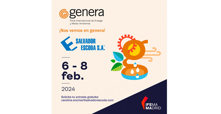 Salvador Escoda presentará sus últimas novedades en renovables en la Feria Genera 2024