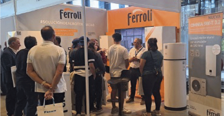 Ferroli expone sus últimas novedades de Aerotermia en la Feria León Clima Verde 2023